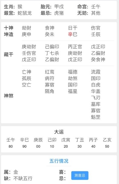 八字偏燥命局